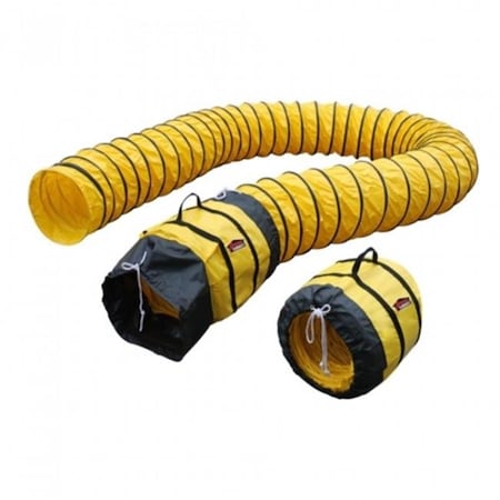 Xpower XPOWER Manufacture 16DH15 16 in. dia. 15 ft. Extra Flexible Ventilation PVC Duct Hose 16DH15